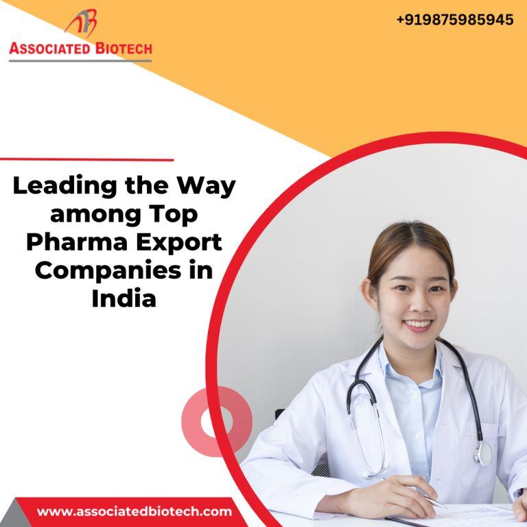 Leading the Way among Top Pharma Export Companies in India