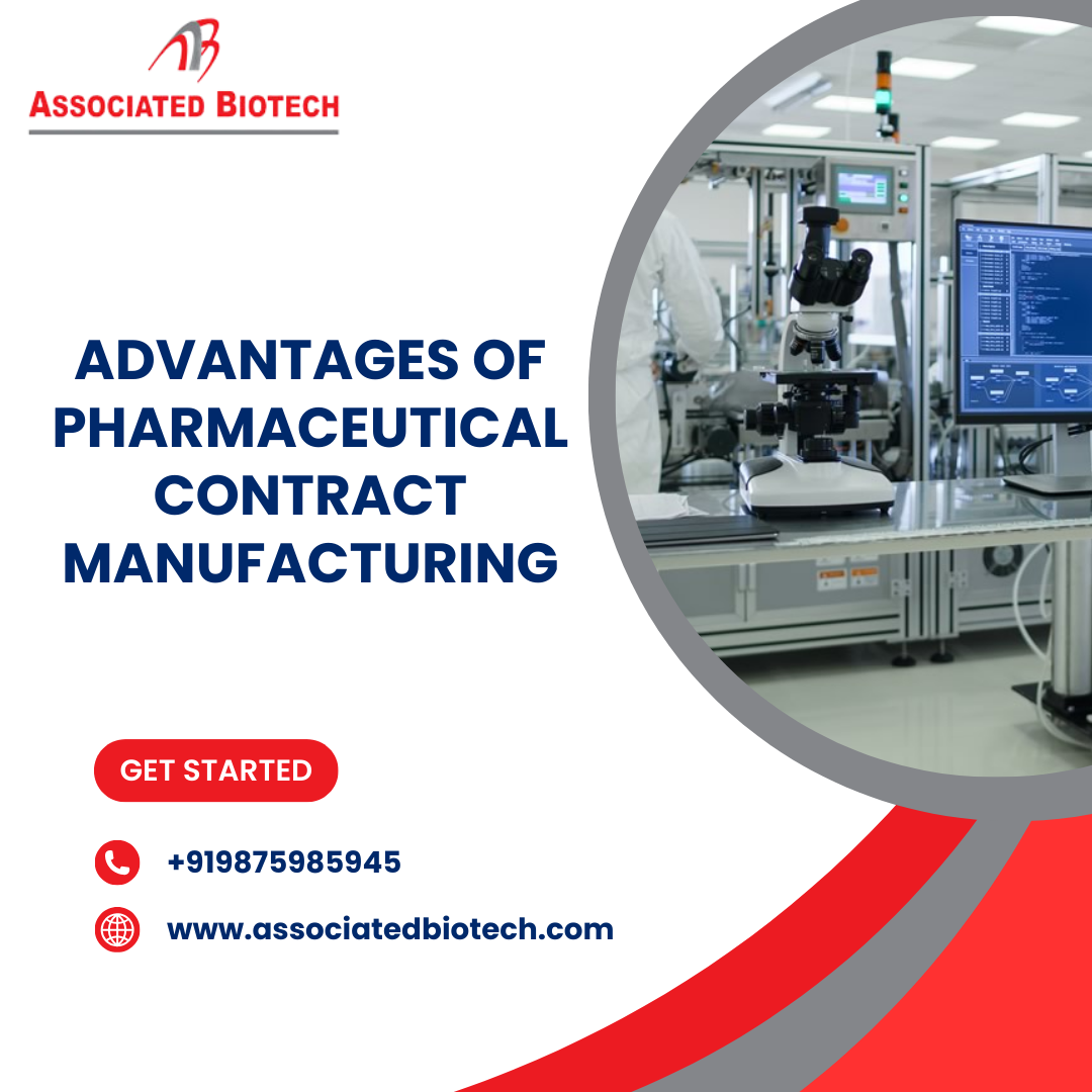 Advantages of Pharmaceutical Contract Manufacturing